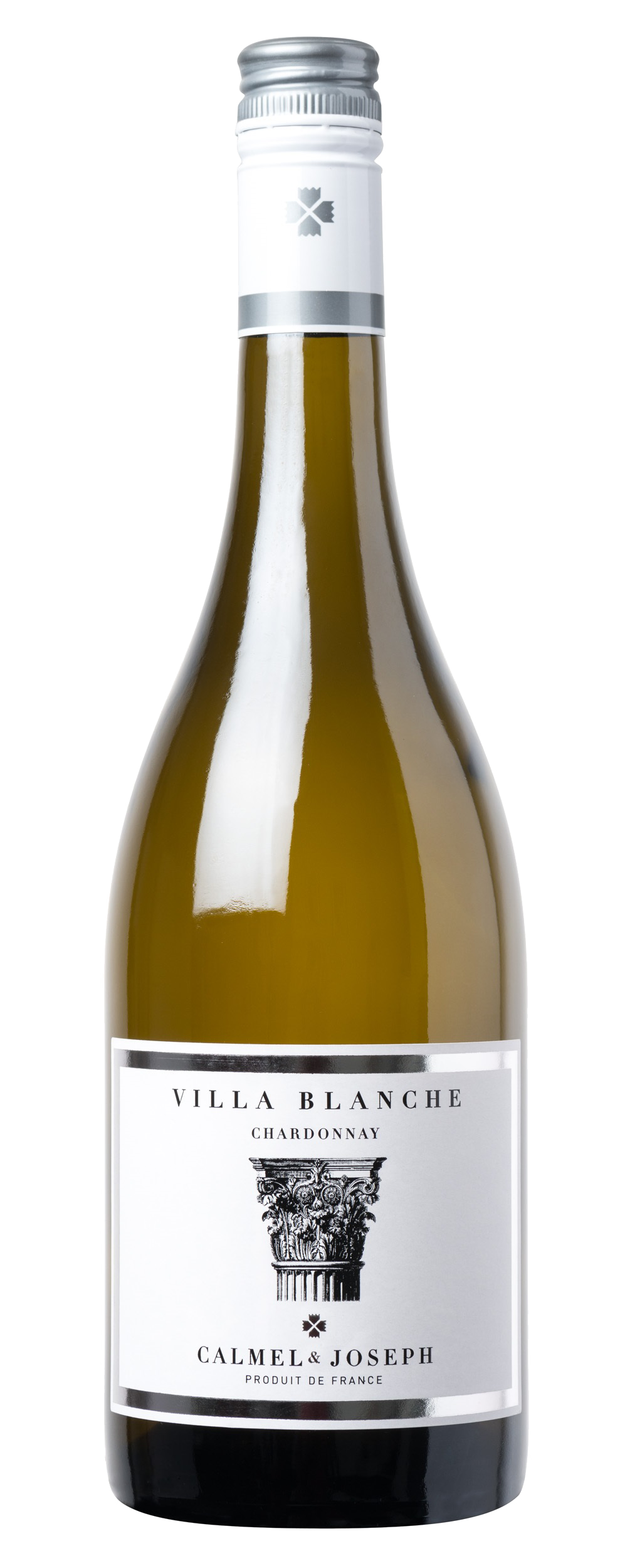 Villa Blanche Chardonnay no background